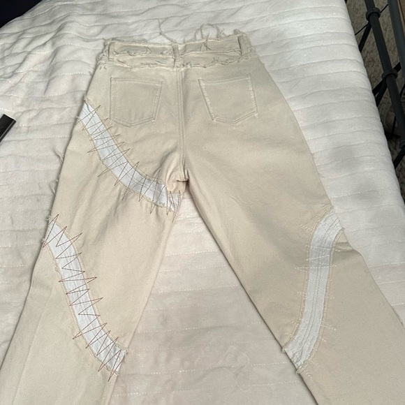 DANIELLE GUIZIO PATCHWORK JEANS - Picture 3 of 3